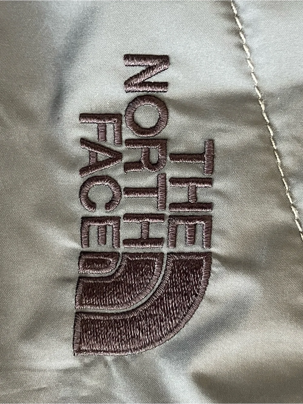 The North Face Puffer Jacket , ladies XL/TG , gray , perfect condition
